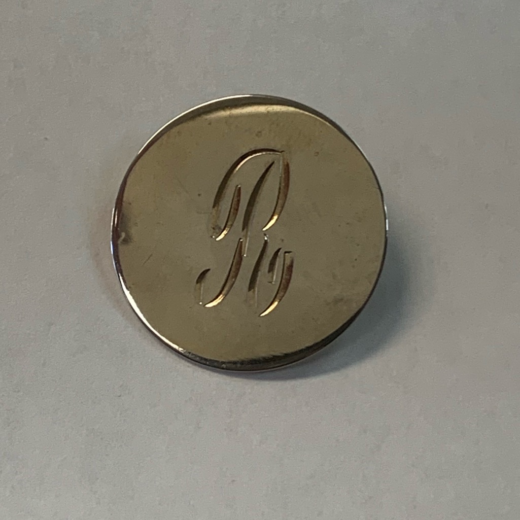 Giovanni 14k Gold Filled R Initial Brooch Pin 12$
